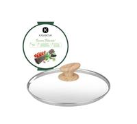 Couvercle en verre noir de 24 cm