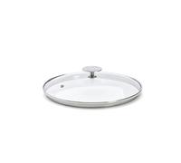 Couvercle en verre pontet inox à cerclage profond Alchimy ø 24 cm