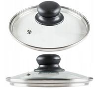 COUVERCLE EN VERRE POUR POT, POT, BOUTON UNIVERSEL, 16cm