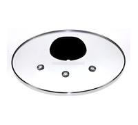 Couvercle en verre - SEB - RK100601/AW - Compatible lave-vaisselle - Pièce d'origine - Transparent