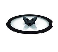 Couvercle en verre - TEFAL - L98462 - 18 cm - Bord silicone - Fermeture bouton-pression