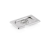 Couvercle encoché GN en Acier au nickel chrome GN 1/9