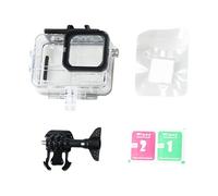 Couvercle étanche pour appareils photo Équipement de photographie sous-marine Évaluation de profondeur 60 m Surfaces résistantes aux rayures Boîtier de plongée Boîtier étanche