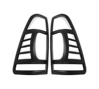 Couvercle Feu Arrière ABS Chrome Feu Arrière Couvre Cadre Feux Freinage Arrière Garniture Abat-jour Pour Isuzu Pour D-MAX 2007-2011 Capots Lampe(MATTE BLACK)