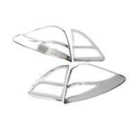 Couvercle Feu Arrière Cadre De Feu Arrière ABS Noir Mat Pour Pare-choc Arrière Pour Mazda BT50 BT-50 2012 - 2020(CHROME)