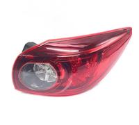 Couvercle Feu Arrière Compatible Avec Mazda Pour 3 Pour Axela Hatchback 2014 2015 2016 Feu Arrière Extérieur Sans Ligne Ni Éclairage(Right)