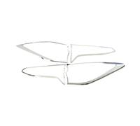 Couvercle Feu Arrière Couvercle De Feu Arrière ABS, Garniture Chromée Pour Toyota Pour Hilux Pour Fortuner SW4 2020 2021 2022 Cache Décoratif Feu Arrière(Chrome)