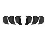 Couvercle Feu Arrière Couvercle Feu Arrière De Voiture, Couverture Décoration De Lampe À Sourcils Antibrouillard Pour Ford Pour Mustang 2018-2023 Cache Décoratif Feu Arrière(Wheel Eyebrow)