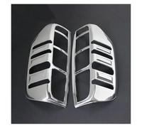 Couvercle Feu Arrière Garniture Couvercle Feu Arrière ABS Pour Nissan Pour Frontier Pour Navara D40 2006-2012 Accessoires Voiture Double Cabine(Chrome)