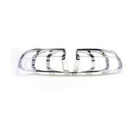 Couvercle feu arrière Pour Ford Pour Mustang 2015 2016 2017 2 Pièces Accessoires Garniture Couvercle Feu Arrière Voiture Enjoliveur phare arrière(Chrome)