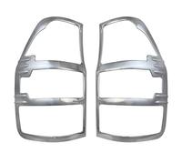 Couvercle feu arrière Pour Ford Pour Ranger 2012 2013 2014 2015 2016 2017 2018 2019 2020 Couvercle Feu Arrière Accessoires Voiture Enjoliveur phare arrière(Chrome)