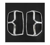Couvercle feu arrière Pour Ford Pour Ranger T9 Pour XL Pour XLT 2024 2025 2026 Couvercle Feu Arrière Voiture Accessoires Extérieurs Enjoliveur phare arrière(Chrome)