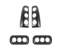Couvercle feu arrière Pour Suzuki Pour Jimny 2007-2017 Kit Garniture Couverture Décoration Coque Feu Arrière Voiture Enjoliveur phare arrière(4 pcs C)