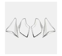 Couvercle feu arrière Voiture Sourcil Corps Arrière Feu Arrière Lampe Cadre Bâton Chrome ABS Couverture Garniture 4 Pièces Pour Toyota Pour RAV4 2016-2018