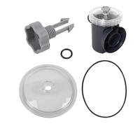 Couvercle Filtre Piscine-Couverture pour Panier pour Pompe à usage lourd avec valve et double logement pour les fuites, étui de remplacement pour, bouchon de conteneur sécurisé