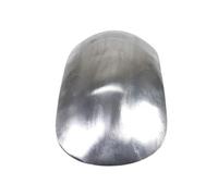 Couvercle Garde - Boue Garde-Boue Avant Court De Moto en Métal Argenté Non Peint, Universel pour