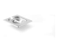 Couvercle Gastronorme avec encoche louche Kitchen Line GN 1/6 176x162 mm Hendi 1