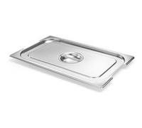 Hendi Couvercle Gastronorm GN 1/1 817810 - Budget Line, inox 530x325 mm, -40°C à 250°C
