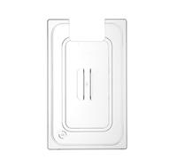 Couvercle Gastronorme encoche pour thermoplongeur 222997 GN 1/1 Transparent - Hendi HENDI