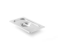 Hendi Couvercle Gastronorm GN 1/4 Kitchen Line – Inox 265×162 mm, ép. 0,7 mm, -40 °C à 250 °C