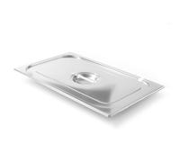 Hendi Couvercle Gastronorm GN 1/1 Kitchen Line – encoche pour louche, inox 530×325 mm, -40° à 250°
