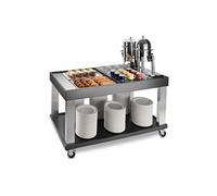 Couvercle GN 1/1 pour Chariot de Buffet Cubic® - Pujadas - DM laquée