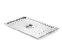 Couvercle GN 1/2 inox avec trou - Hendi