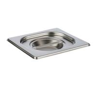 APS Germany Couvercle GN 1/6 81695 sans logement pour cuillère inox 165 x 175 mm hauteur 30 mm