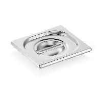 Couvercle GN ECO en Acier au nickel-chrome GN 1/6 Lot de 6 - WAS Germany