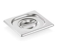 Couvercle GN ECO en Acier au nickel-chrome GN 1/6 Lot de 6 - WAS Germany