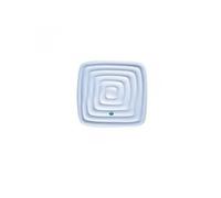 NetSpa Couvercle gonflable pour spa Aspen carré 128x128 cm Blanc