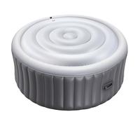 Couvercle Gonflable Rond pour Spa 137 cm-VEVOR-Housse de Protection pour Spa Résistante aux Intempéries et à l'Eau-Blanc