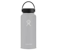 Hydro Flask - Bouchon pour bouteilles ouverture large - Sangle flexible, étanche, Honeycomb - Noir