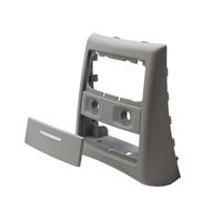 Couvercle Grille de ventilation for climatiseur arrière de voiture, cadre extérieur, cendrier, panneau de garniture, compatible avec BMW Série 3 E90 E91 2005-2012(Model C Gray)