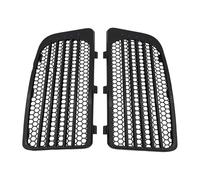 Couvercle Grille Radiateur Grille Radiateur Moto Accessoires moto, calandre, carénage inférieur, compatible avec Touring, Electra Glide,(Black)