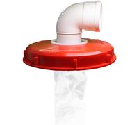 Couvercle IBC avec filtre, couvercle de réservoir d'eau IBC, couvercle de réservoir IBC adapté à la plupart des tonnages durables lavables 163 mm/245 mm couvercle de filtre 45°, 90° et options vertica