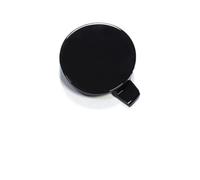Couvercle Œil De Remorquage pour Tesla pour Model Y 2017-2023 | Couvercle Œil De Remorquage Pare-chocs Avant Automobile Cache Crochet De Remorquage(BLACK)