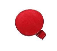 Couvercle Œil Remorquage Pare-Chocs Avant Arrière pour Tesla pour Model Y | Cache-crochet De Remorquage De Pare-chocs Avant Et Arrière RÉPONSEKBAH(Red)