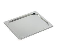 Couvercle inox AISI 304 sans poignée GN 1/2 - Gastroland