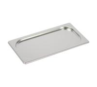 Couvercle inox AISI 304 sans poignée GN 1/3 - Gastroland