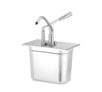 Couvercle Inox avec Distributeur pour Bacs GN 1/4 270x165mm - Hendi HENDI