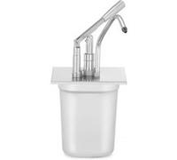 Couvercle Inox avec Distributeur pour Bacs GN 1/6 180x165mm - Hendi HENDI