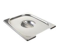 Vogue CB185 Couvercle en acier inoxydable avec poignée Gastronorm GN 1/2, 325 mm L x 265 mm l