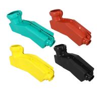Couvercle Isolant en Caoutchouc 4 Pièces pour Transformateur | Protection des Raccordements, Installation Facile, Usage Résidentiel, pour Réseaux de Distribution Électrique