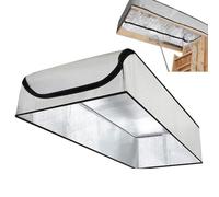 Couvercle isolant pour - barrière thermique réfléchissante | couverture thermique réutilisable pour fenêtres portes coulissantes garage studio rideaux d'hiver