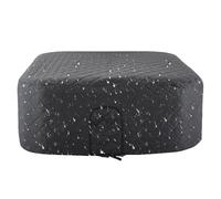 Couvercle isolé, couvercle thermique isolé | Housse de protection pliable pour spa gonflable de 145 cm, jardin, extérieur et terrasse