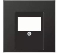 Couvercle Jung AL2969TAN - pour prise de jonction TAE, aluminium, IP20,...