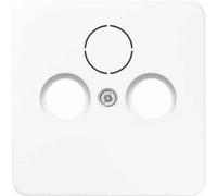 Couvercle Jung CD561SATPT - pour prise TV satellite, métal, IP20, platine fl...