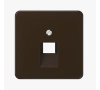 Couvercle Jung CD569-1UABR pour une prise IAE / UAE, plastique, IP20, marron