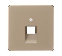 Couvercle Jung CD569-1UAGB pour prise de jonction IAE/EAU, aluminium IP20...